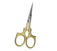 CISEAUX DE BRODERIE MEDIEVALE DORÉ, MADE IN ITALY