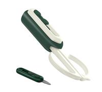 Ciseaux Portables - Cutter de Boîte | Ciseaux de Voyage 2 en 1 avec Lame Rétractable | Gadget Utilitaire Ergonomique Léger Non Antidérapant | Accessoire Polyvalent pour Camping École Bureau En