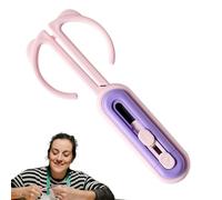 Ciseaux Portables - Cutter de Boîte | Ciseaux de Voyage 2 en 1 avec Lame Rétractable | Gadget Utilitaire Ergonomique Léger Non Antidérapant | Accessoire Polyvalent pour Camping École Bureau En