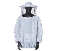 Cisixin Algodón Traje de Apicultura Protectora de Traje Chaqueta Ventilado para Apicultor