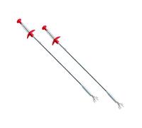 Cisixin Kit of 2 Piezas Cleaning Tool, Drenaje de Cloque Removedor de Drenaje Herramienta de Limpieza de Taladro de Alivio Resorte Acero Inoxidable