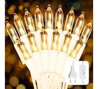 Ciskotu Cadena de Luces Navideñas, 6.6M 35LED Con Enchufe, IP44 Impermeable Guirnaldas Interior Exterior Para Árbol, Fiestas y Jardín