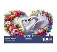 Cisne Puzzles De 1000 Pièces Jeux Éducatifs Puzzle À Pièces De Décoration Élégante Carton 100% Recyclé Cadeaux Pour Hommes Pour Adultes 38x26cm/1000pcs