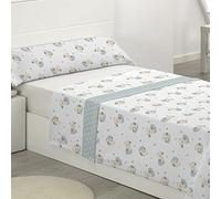 Cisne Rojo Juego Sabanas Invierno. Juego Sabanas Infantil. Juego Sabanas Suaves. Juego Sabanas Pirineo Termico. Sabanas Estampadas. Modelo Ositos. Color Gris Cama 105 cm