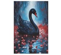 Cisne Rompecabezas Adultos 1000 Piezas De Madera Juguete De Puzzle Desafío Del Cerebro Para Niños, Inteligencia (78×53cm)