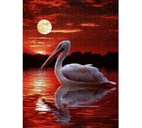 Cisne Sangriento Puzzle 1000 Piezas, Rompecabezas Adultos Puzzle, Desafiante Puzzles de Decoración Juego de, Entretenimiento Juego Educativo para Toda la Familia, para Regalo Decoración DX0YL7-996