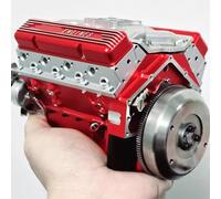 Cison V8 STEM V8 - Kit de maquetas de motor pequeño para adultos, decoración de escritorio para hobby, aula, taller de cumpleaños, coleccionista de puestos de trabajo