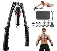 CISSIYOG Brazo Power Twister 22 - 440 lbs, ajustable hidráulico para el pecho y antebrazo, dispositivo de entrenamiento para brazos, antebrazos, bíceps y pecho para hombres y mujeres