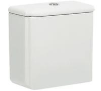 Cisterna con sistema de doble descarga apta para inodoro de 40,5 cm Dama Retro Roca