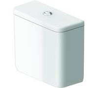 Cisterna Duravit Qatego, conexión inferior izquierda, 4,5 litros, 400x180mm, 0947100085, Color: Blanco