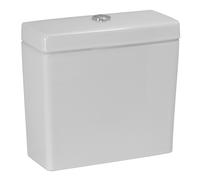 Cisterna LAUFEN PRO, descarga de 2 cisternas, 6 L, conexión de agua en la parte trasera, blanca, H8269510499711, Color: Pérgamo
