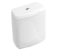 Cisterna Villeroy & Boch O.novo, entrada de agua lateral o trasera, 355 x 180 x 370 mm, 7796G1R1, Color: Cerámica Blanca