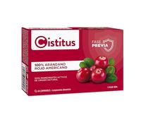 CISTITUS | 60 Comprimidos | Fase Previa | Arándano Rojo Americano, Alta Concentración PACs, Vitamina C y Salvia. Complemento Alimenticio para el Bienestar Urinario.