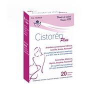 Cistorén Plus 20 cápsulas - Herbetom Bioserum | Con arándano americano, hibisco, tomillo, brezo y Nanovid | Infección vías urinarias