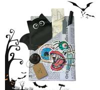 Cita a ciegas con un libro hecho a mano para de Halloween