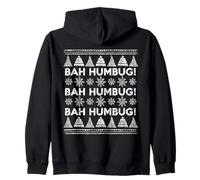 Cita Anti Navideña Divertida de Dickens Scrooge Bah Humbug Sudadera con Capucha