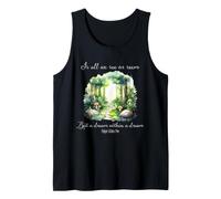Cita artística de Edgar Allan PoE: «Sueño Dentro de un Bosque de sueños» Camiseta sin Mangas