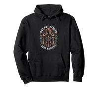Cita artística Divertida con Texto en inglés Not Hot Headed Just Artístico Sudadera con Capucha