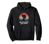 Cita artística Divertida con Texto en inglés Not Hot Headed Just Artístico Sudadera con Capucha