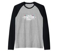 Cita científica de Placebo I Am The Control Group Camiseta Manga Raglan