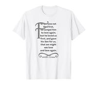 Cita Cristiana de William Tyndale sobre el Evangelio de Cristo Camiseta
