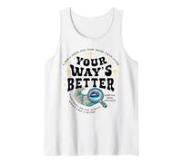 Cita Cristiana Jehová Jireh Señor Tu Camino es Mejor Camiseta sin Mangas