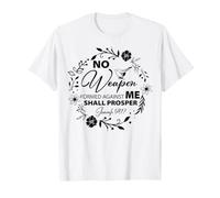 Cita Cristiana Religiosa Dios Reprender Odios Enemigos Fe Camiseta