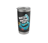Cita de agua que esperas para bucear en el océano Vaso térmico de acero inoxidable de doble pared