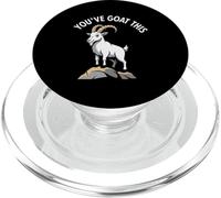 Cita de Aliento Youve Goat This Farm Animal PopSockets PopGrip para MagSafe