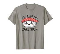 Cita de Amante de la Comida Solo una Chica Que ama el Sushi Camiseta