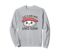 Cita de Amante de la Comida Solo una Chica Que ama el Sushi Sudadera