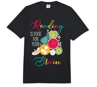 Cita de Amante de los Libros para lectores La Lectura es alimento para tu Cerebro Comfort Colors Adult Heavyweight T-Shirt