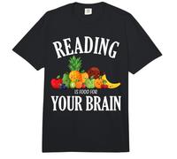 Cita de Amante de los Libros para lectores La Lectura es alimento para tu Cerebro Comfort Colors Adult Heavyweight T-Shirt