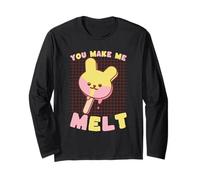 Cita de Amor de Cute Bunny Ice Pop You Make Me Melt Manga Larga