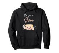 Cita de Anuncio de Embarazo de bebé para mamá a ser Junio Sudadera con Capucha