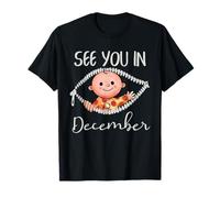 Cita de Anuncio de Embarazo para mamá a ser diciembre Camiseta