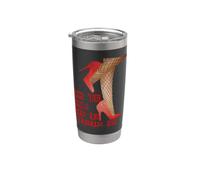 Cita de artista de Keep Your Heels Head and Standards High Drag Vaso térmico de acero inoxidable de doble pared