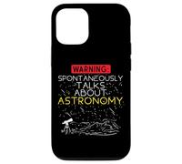 Cita de astrónomo Habla espontáneamente sobre astronomía Carcasa para iPhone 12/12 Pro