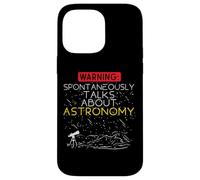 Cita de astrónomo Habla espontáneamente sobre astronomía Carcasa para iPhone 14 Pro MAX