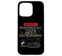 Cita de astrónomo Habla espontáneamente sobre astronomía Carcasa para iPhone 15 Pro MAX
