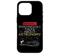 Cita de astrónomo Habla espontáneamente sobre astronomía Carcasa para iPhone 16 Pro