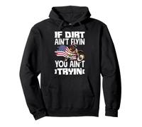 Cita de Born To Ride Dirt Bikes Forced To Go To School Sudadera con Capucha