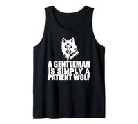 Cita de Caballero Lobo Motivacional Inspirador Camiseta sin Mangas