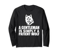 Cita de Caballero Lobo Motivacional Inspirador Manga Larga