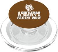 Cita de Caballero Lobo Motivacional Inspirador PopSockets PopGrip para MagSafe