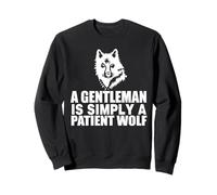 Cita de Caballero Lobo Motivacional Inspirador Sudadera