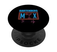 Cita de camareros Mix It Up Cóctel Bartender PopSockets PopGrip Adhesivo