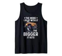 Cita de Camiones Más Que Jugando con él Cuanto más Grande se Pone Camiseta sin Mangas