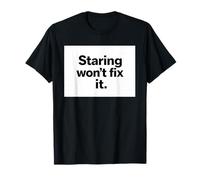 Cita de Conciencia sobre el vitíligo irónico con Mirada no lo arregla Camiseta