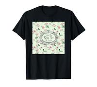Cita de Count The Roses con diseño Floral Rosa Camiseta